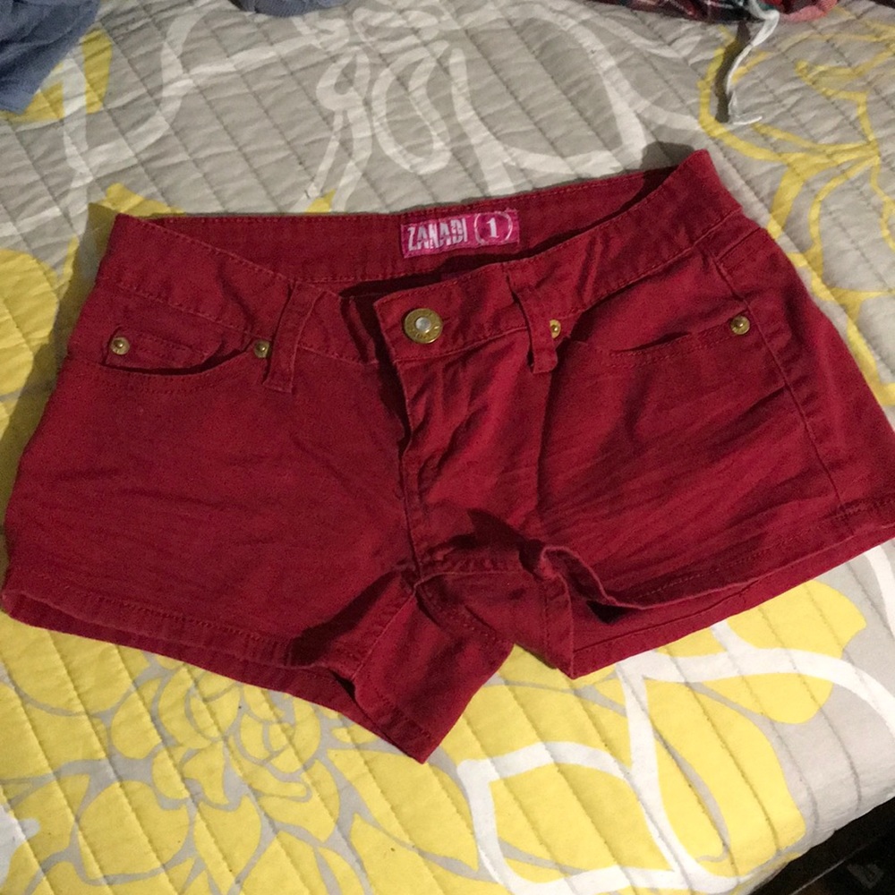 Red Zanadi shorts
